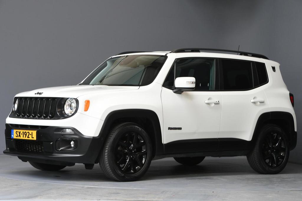 Jeep Renegade 1.4 MultiAir Limited AIRCO | CRUISE | NAV, Auto's, Jeep, Stof, Gebruikt, 4 cilinders, Wit