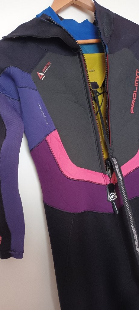 PROLIMIT Dames WETSUIT, Surfpak. Maat 44. XL / L, Dikte 5/3, Watersport en Boten, Wetsuit, Gebruikt, Prolimit, Ophalen of Verzenden
