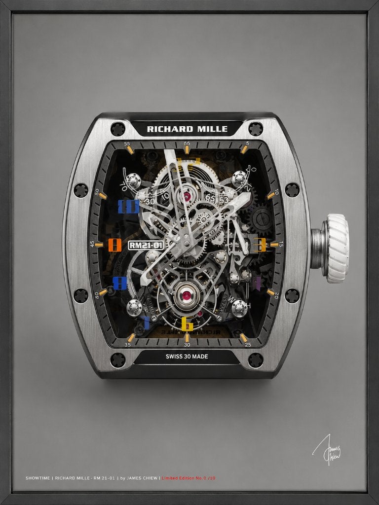 James Chiew Watch Richard Mille, Antiek en Kunst, Film, Ophalen of Verzenden, Print, Kunststof