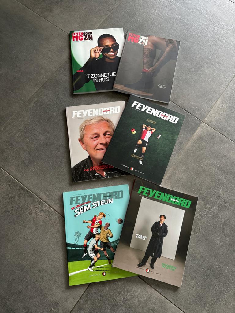Feyenoord Magazine Seizoen 2023-2024, 2024-2025, 2025-2026, Ophalen of Verzenden, Zo goed als nieuw