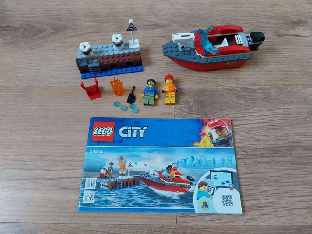 lego 60213 brand bij de kade, Kinderen en Baby's, Speelgoed | Duplo en Lego, Ophalen of Verzenden