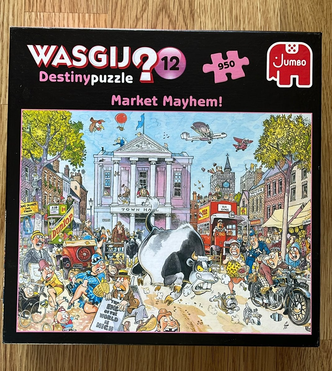 Wasgij? Destiny nr 12 Market Mayhem! ALLEEN AFHALEN, Ophalen, 500 t/m 1500 stukjes, Zo goed als nieuw