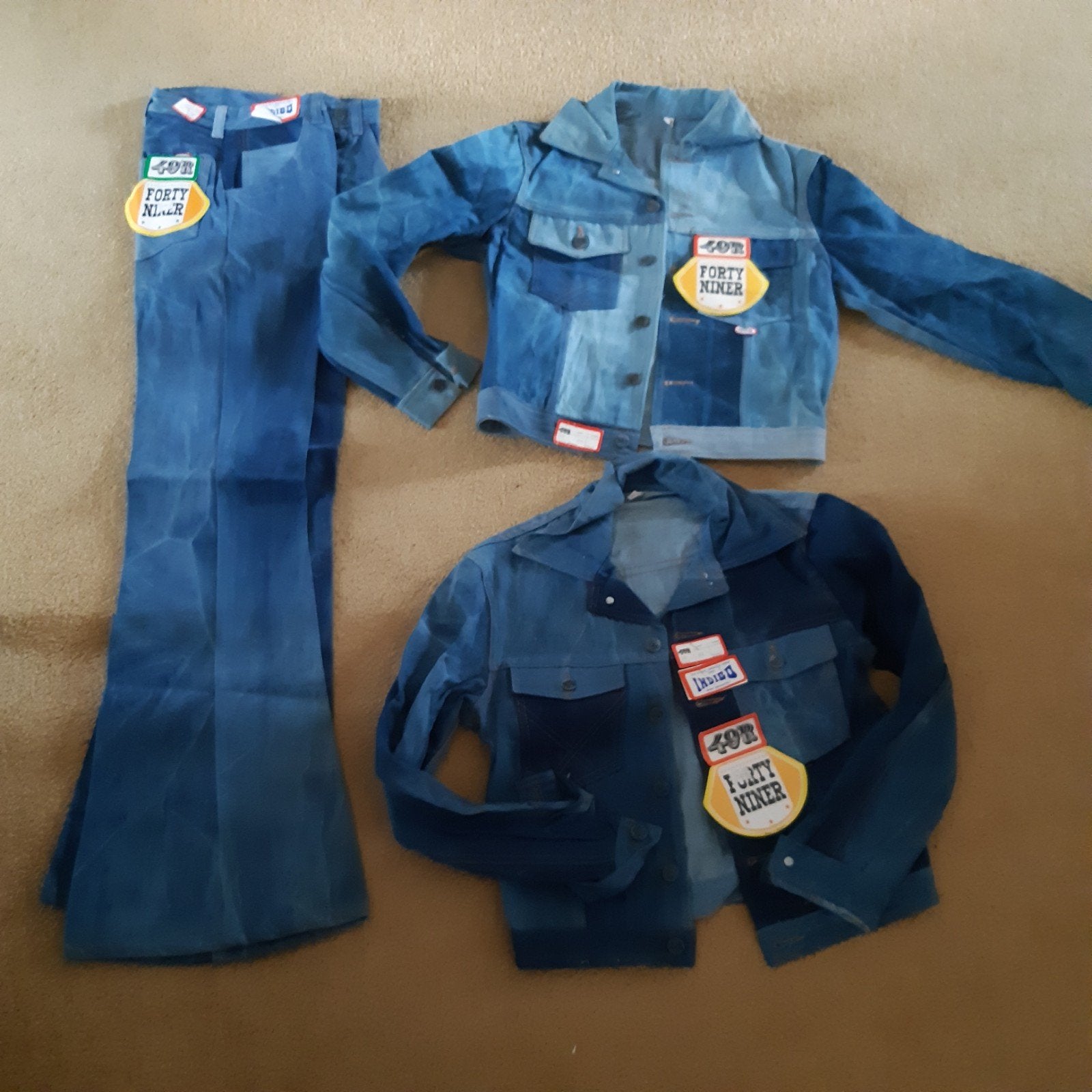 Vintage kleding pakket - Geheel NIEUW MOET WEG, Maat 38/40 (M), Blauw, Nieuw, Ophalen of Verzenden