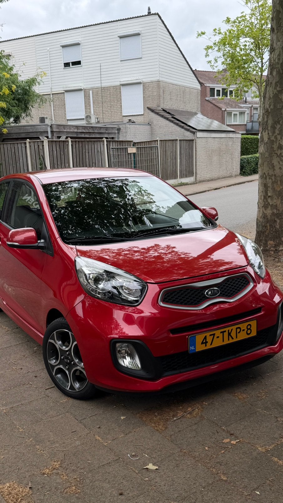 Kia Picanto 1.0 Cvvt 3-DRS 2012 Rood, Auto's, Kia, Particulier, Picanto, Airbags, Airconditioning, Alarm, Centrale vergrendeling