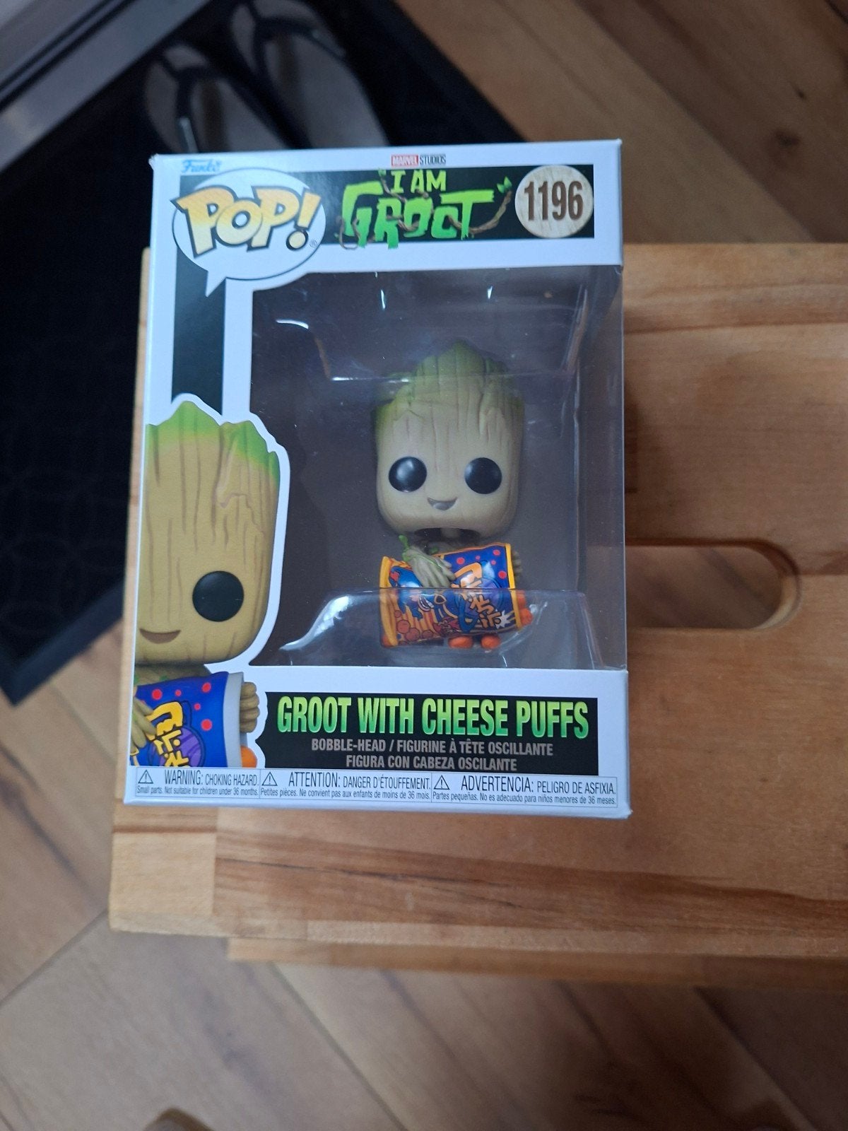 Funko Pop! I Am Groot #1196 met Cheese Puffs, Ophalen