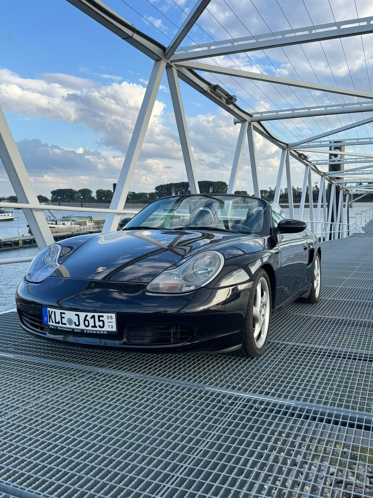 Porsche Boxter 2.7 automaat 2002, Auto's, Porsche, Automaat, Achterwielaandrijving, Zwart, Cabriolet