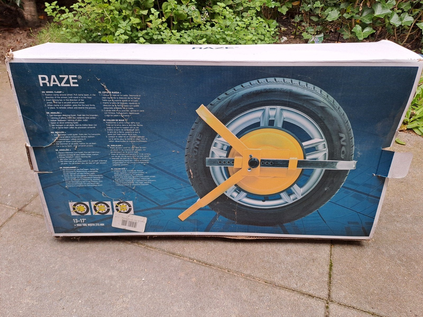 Wielklem/slot, Ophalen of Verzenden, Zo goed als nieuw
