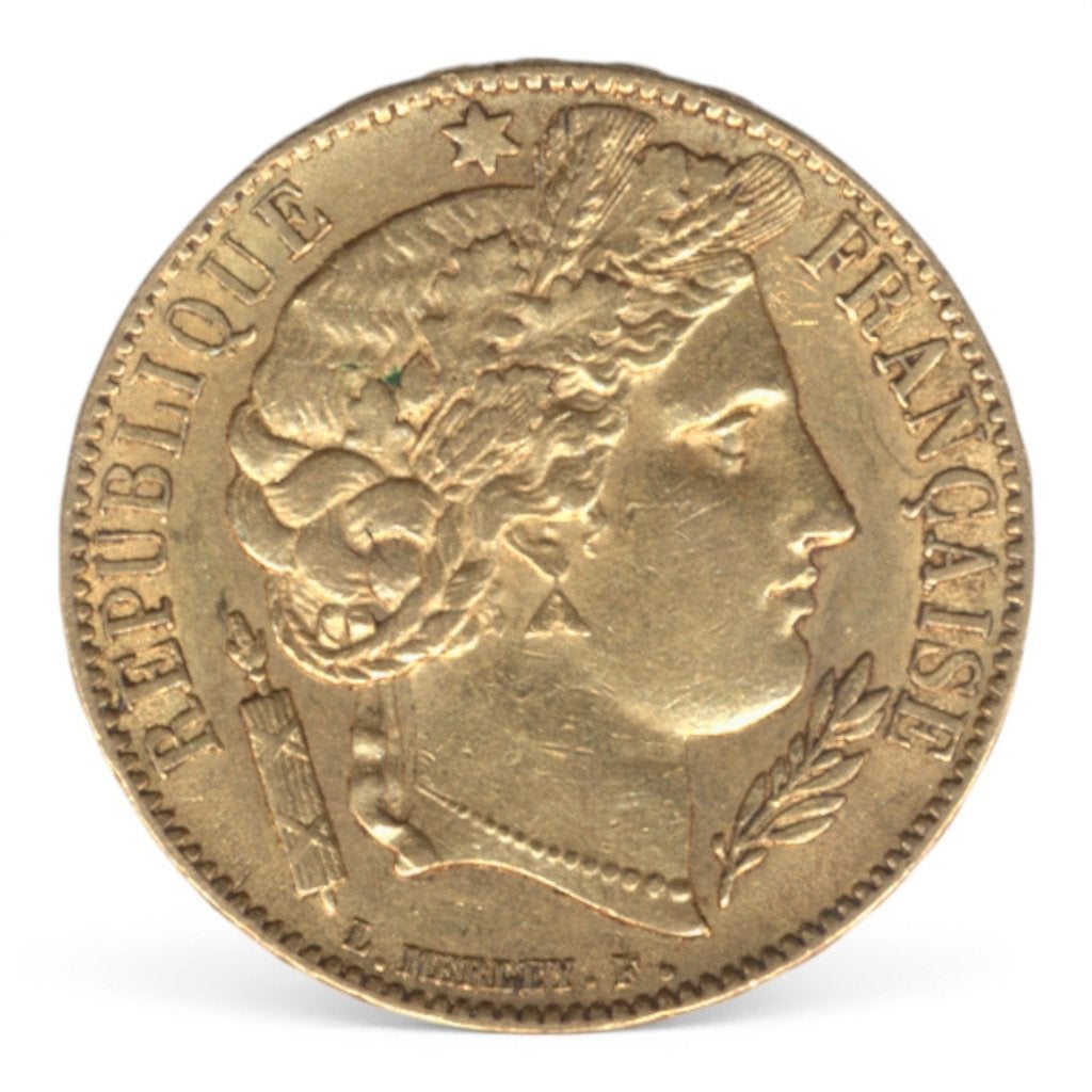 Frankrijk gouden 20 francs 1851-A, Ophalen of Verzenden, Goud