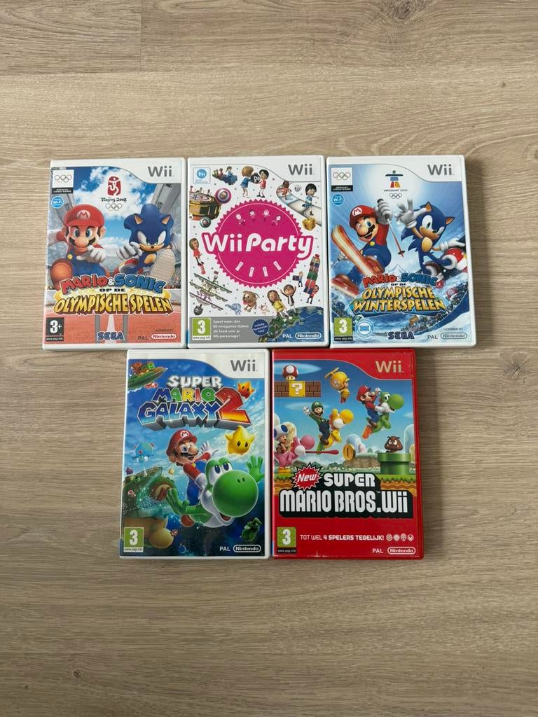 Nintendo Wii games!, Ophalen of Verzenden, Zo goed als nieuw, Sport, 3 spelers of meer