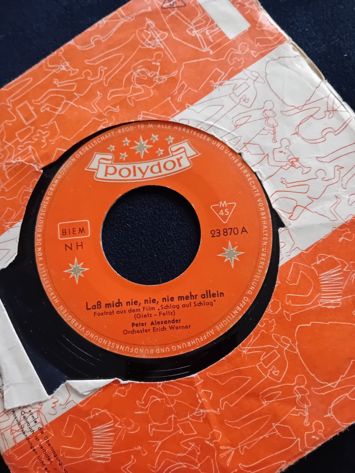 Single Peter Alexander., Ophalen of Verzenden, Gebruikt, Pop