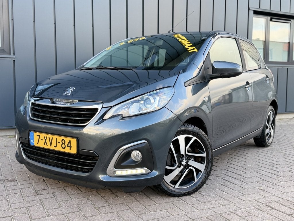 Peugeot 108 1.0 VTi Allure Automaat *Airco* TOPAUTO!, Automaat, Stof, Gebruikt, Verwarmde buitenspiegels