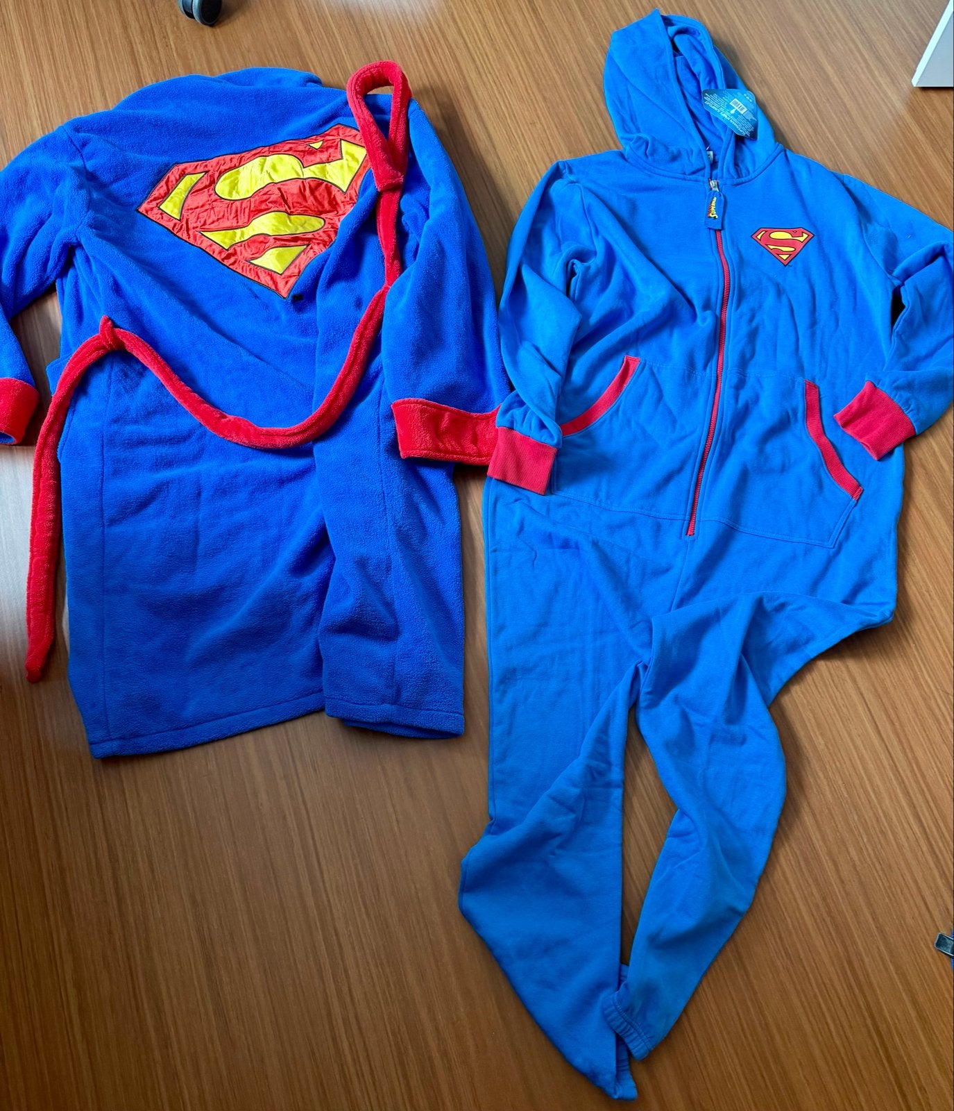Superman Onesie en Badjas Set - Maat L, Ophalen of Verzenden, Nieuw, Jongen