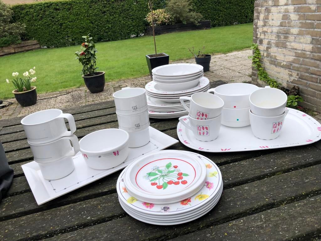Mepal servies, Ophalen, Gebruikt