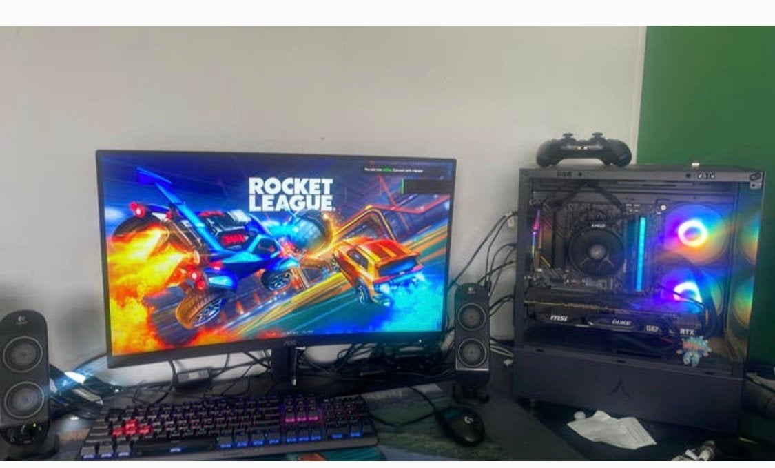 Krachtige droom setup, Ophalen, Zo goed als nieuw, Gaming, SSD