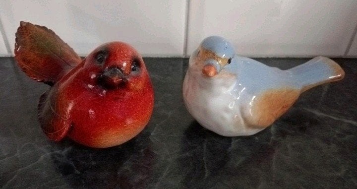 Porseleinen vogels voor decoratie, Ophalen, Zo goed als nieuw, Vogel, Beeldje of Figuurtje