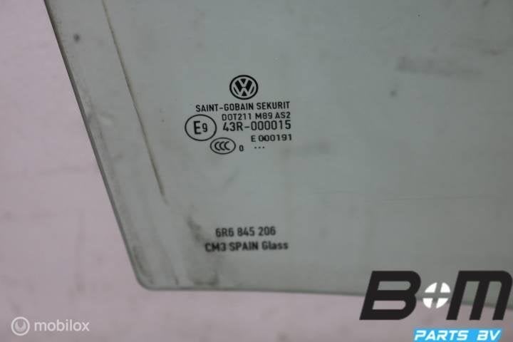 Portierruit rechtsachter VW Polo 6R 6R6845206, Auto-onderdelen, Gebruikt