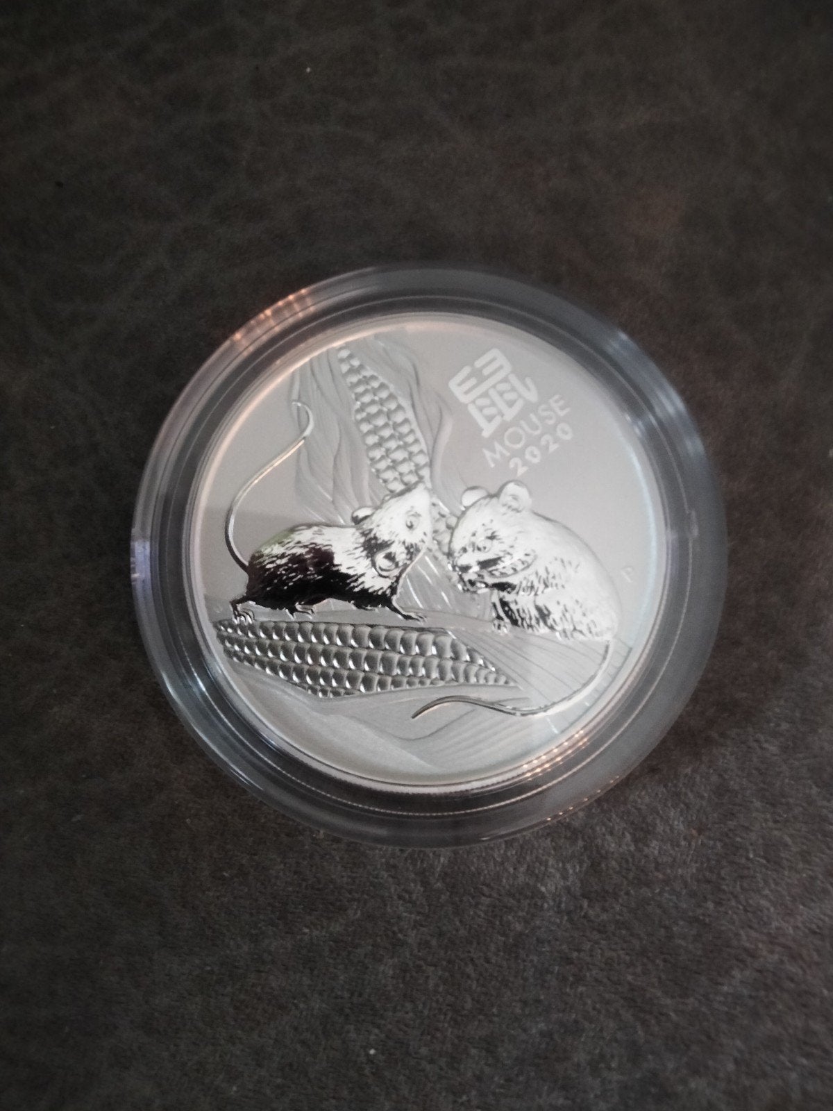 2020 Australische Zilveren Muis 2 oz Lunar III Munt 3st, Ophalen