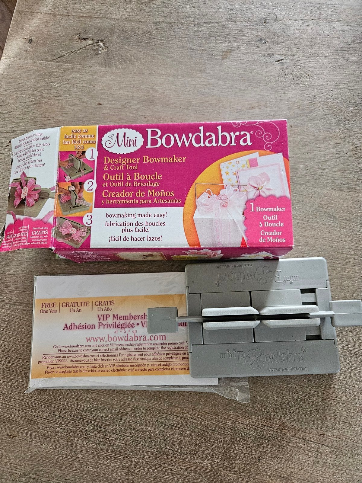 Mini Bowdabra Designer Bowmaker & Craft Tool, Overige thema's, Gereedschap of Toebehoren, Meerkleurig, Ophalen of Verzenden