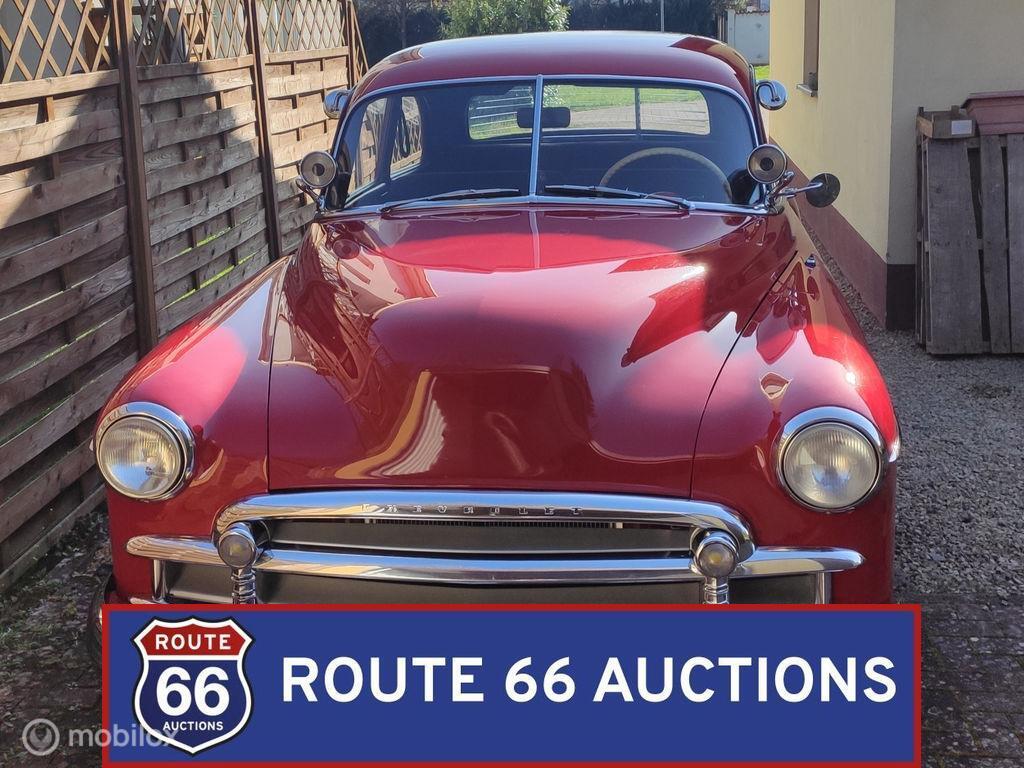 Chevrolet Styleline Deluxe | 1950 | Route 66 Auctions, Overige carrosserieën, Chevrolet, Zwart, Bedrijf