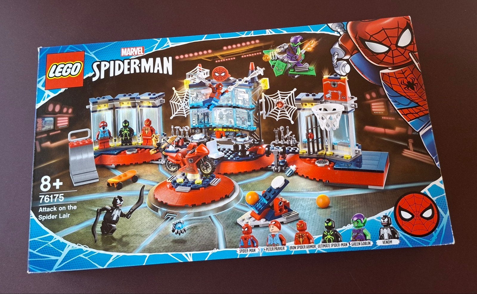 Lego 76175 Spiderman attack on the spider lair, Marvel, Lego, Inclusief accessoires, Ophalen of Verzenden