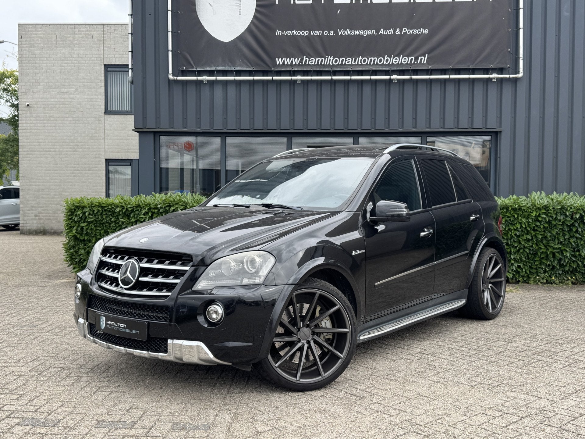 Mercedes-Benz M-Klasse ML 63 AMG 510pk Youngtimer Full Optio, Auto's, Automaat, Euro 5, Gebruikt, Zwart