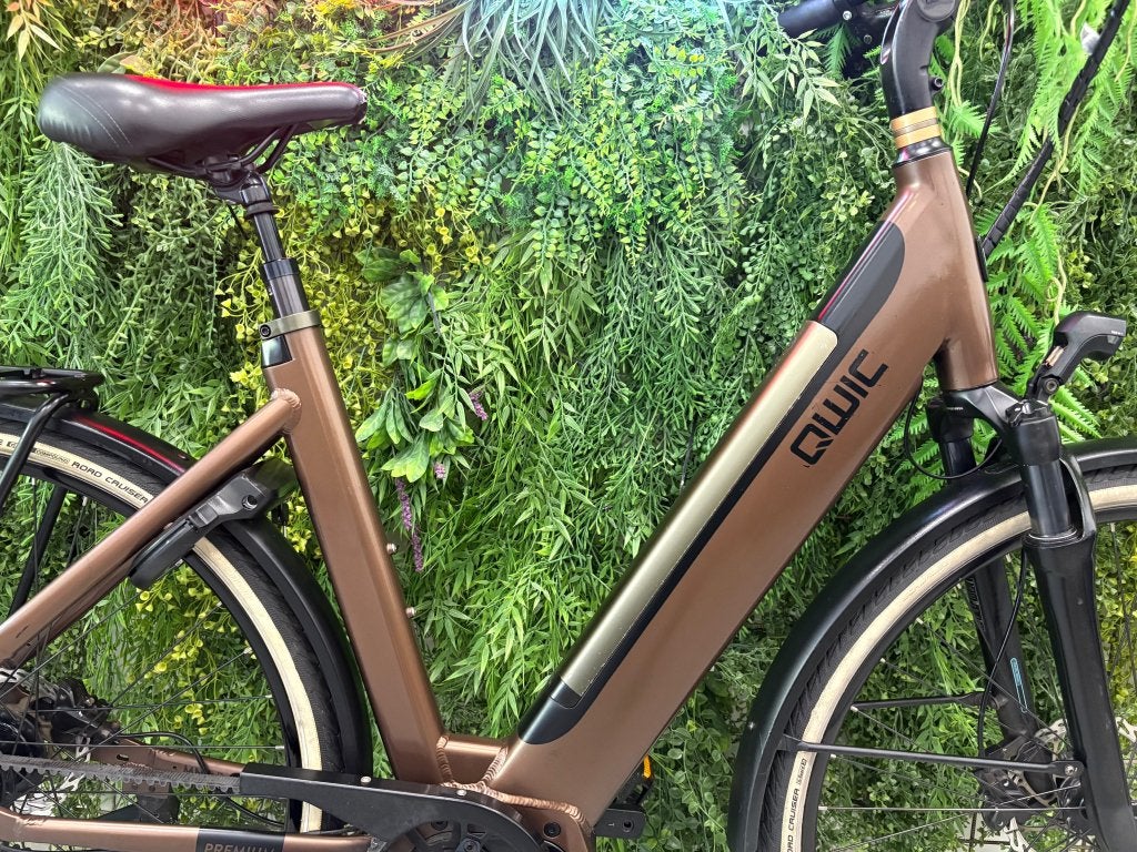 QWIC MN7+B | Middenmotor | 417Wh | Belt | 3125km | 54cm, Qwic, Zo goed als nieuw, 51 tot 55 cm, 50 km per accu of meer