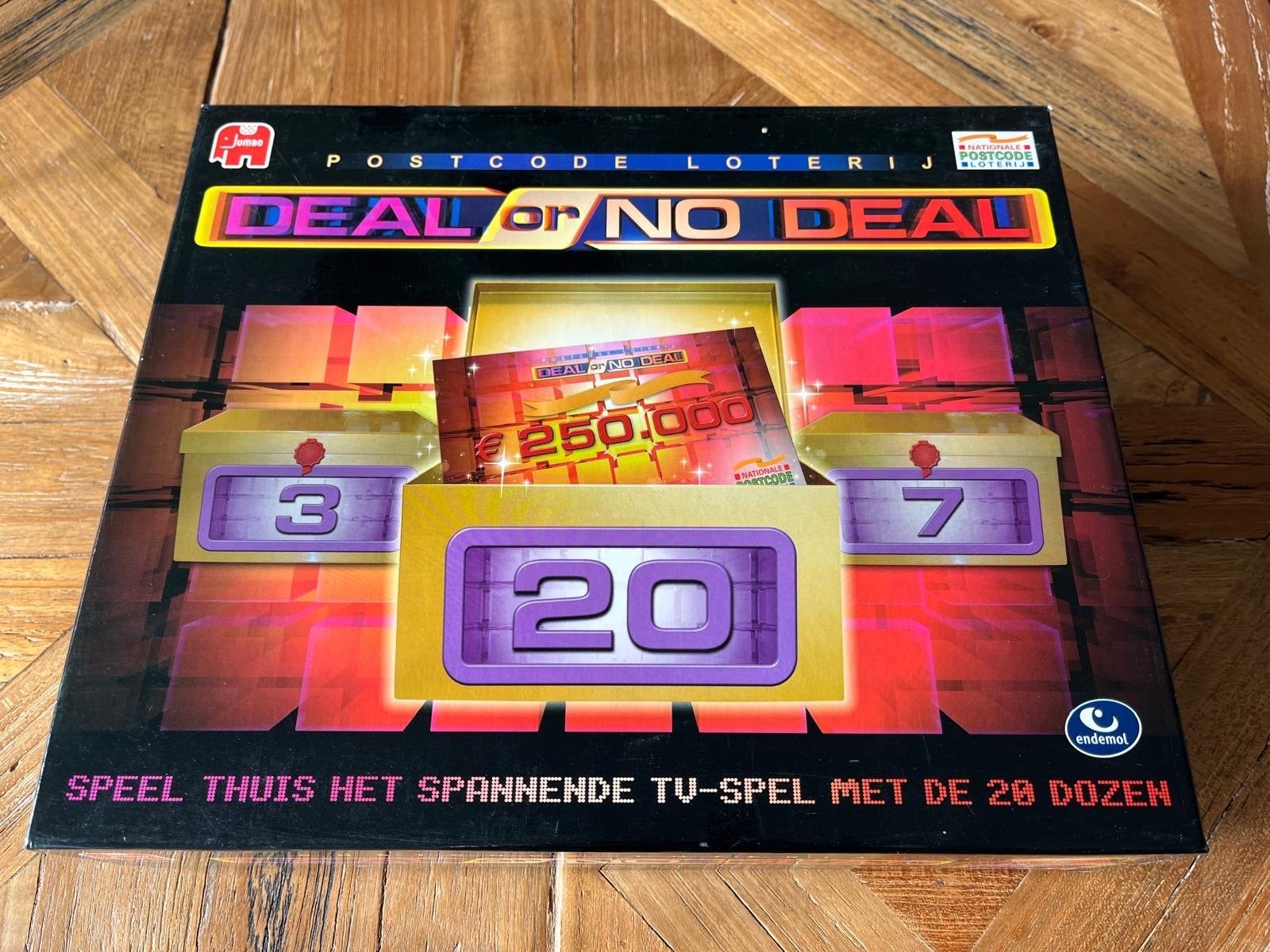 Deal or No Deal Bordspel - Postcode Loterij Editie, Drie of vier spelers, Ophalen of Verzenden, Nieuw