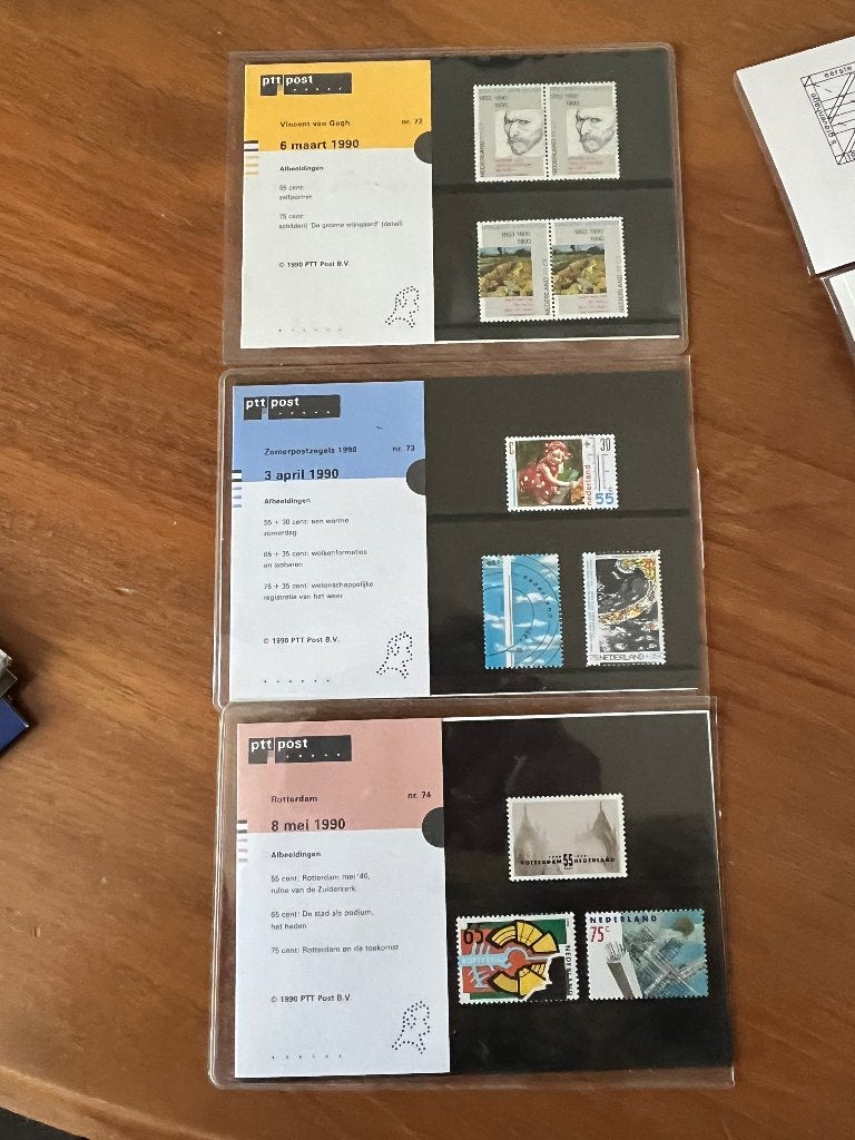 Mapjes PTT post, Ophalen of Verzenden, Na 1940, Postfris