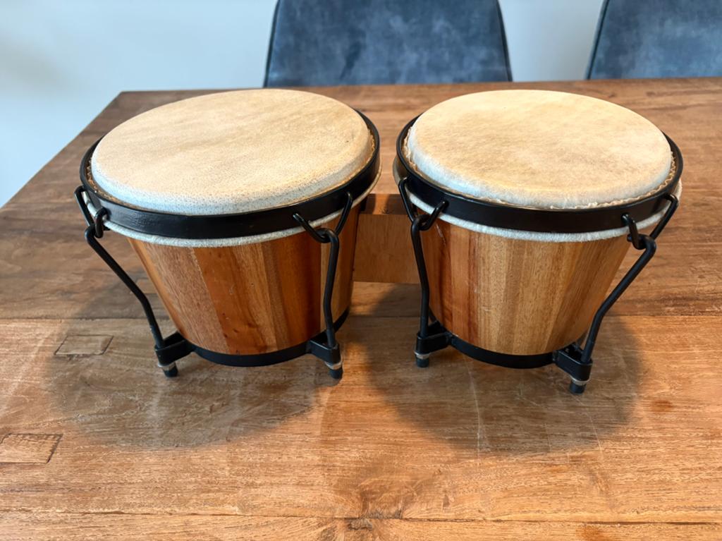 Bongo trommel, Muziek en Instrumenten, Ophalen, Zo goed als nieuw, Trommel