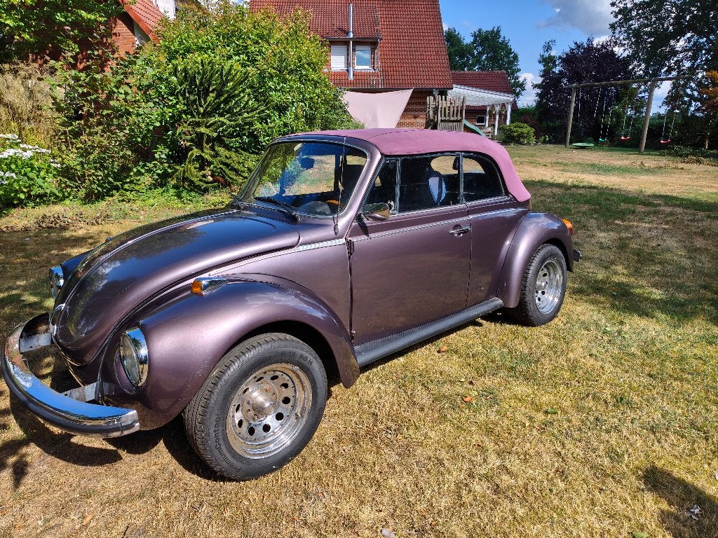 Volkswagen Kever Cabrio 1303S paars triple, Overige kleuren, Cabriolet, Overige kleuren, Handgeschakeld