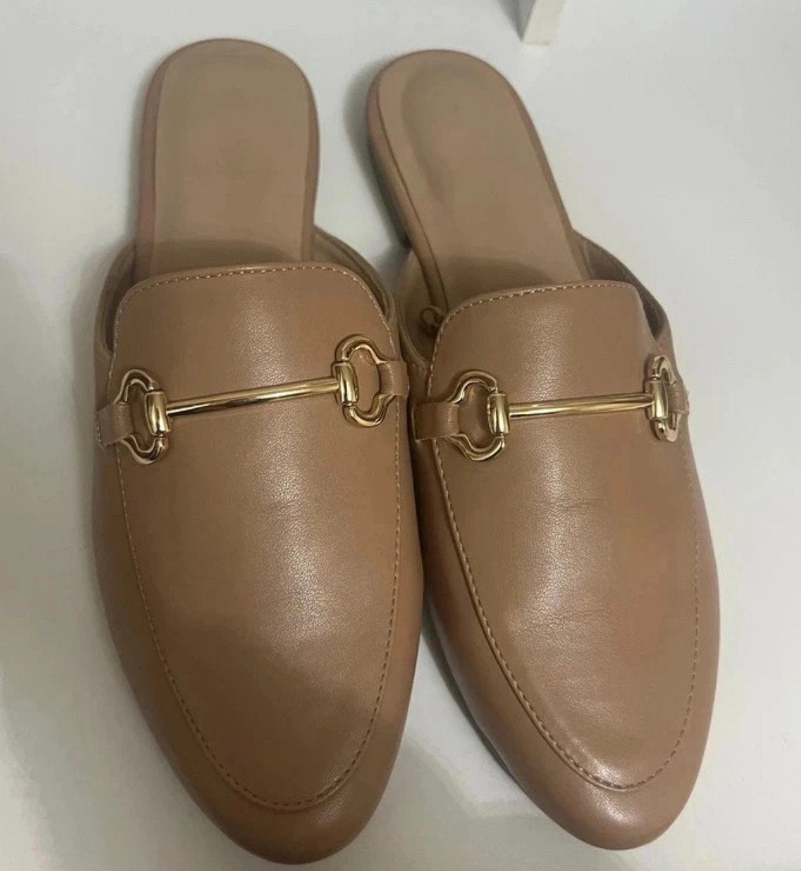 Primark loafers, Kleding | Dames, Verzenden, Zo goed als nieuw, Beige, Instappers