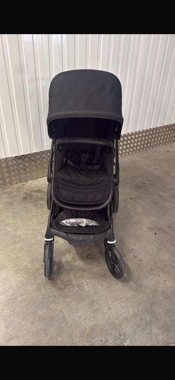 Bugaboo Fox 5 All Black Edtion, Ophalen of Verzenden, Zo goed als nieuw, Voetenzak