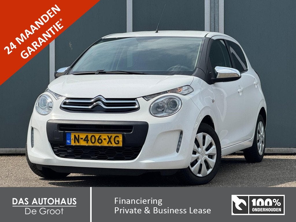Citroën C1 1.0 VTi 72pk Feel | Cruise | Climate (bj 2022), 12 maanden, Stof, Gebruikt, Euro 6