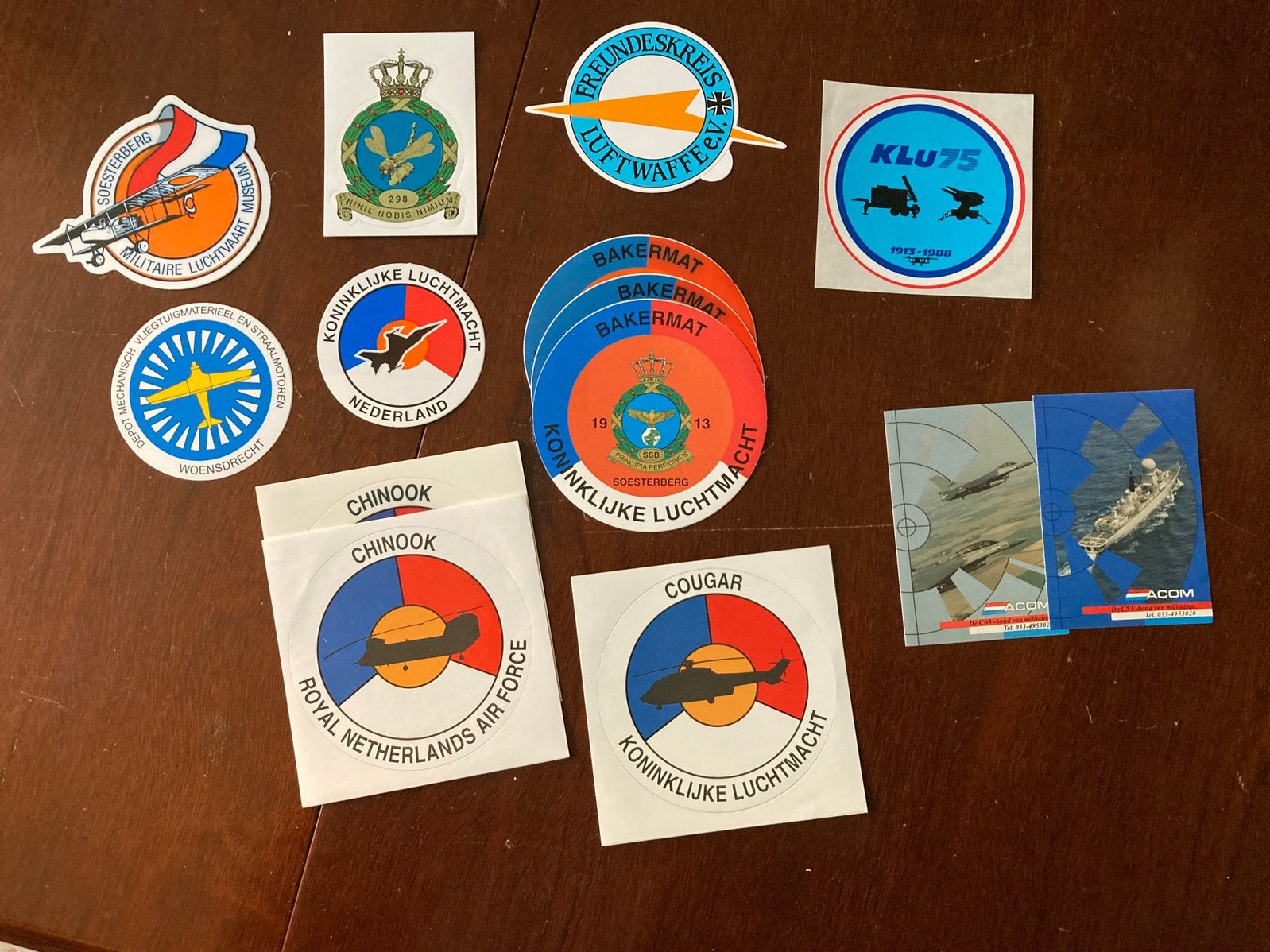 Lot stickers, Ophalen of Verzenden, Zo goed als nieuw, Patch, Badge of Embleem