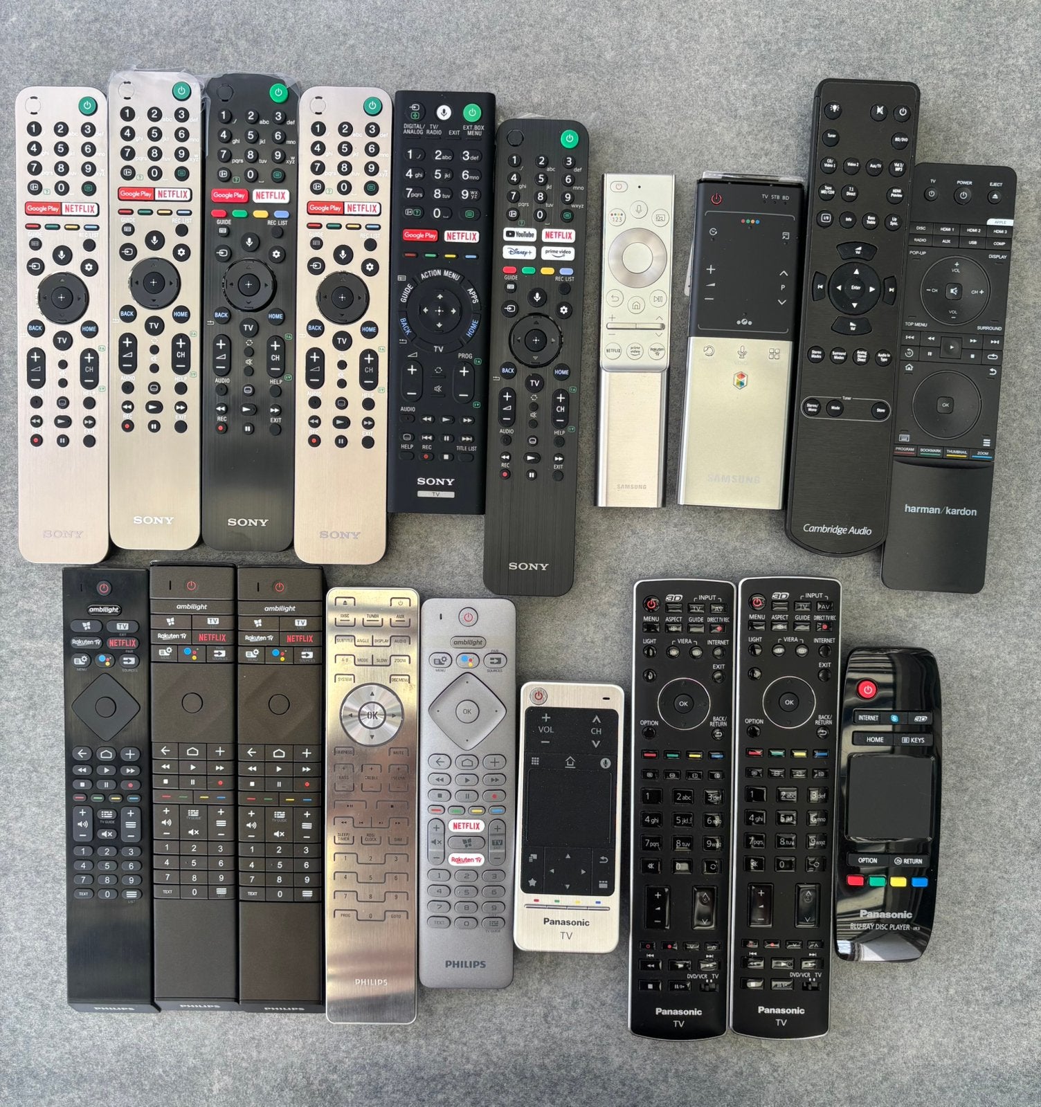 Diverse Afstandsbedieningen TV, Ophalen, Zo goed als nieuw, Origineel, Tv