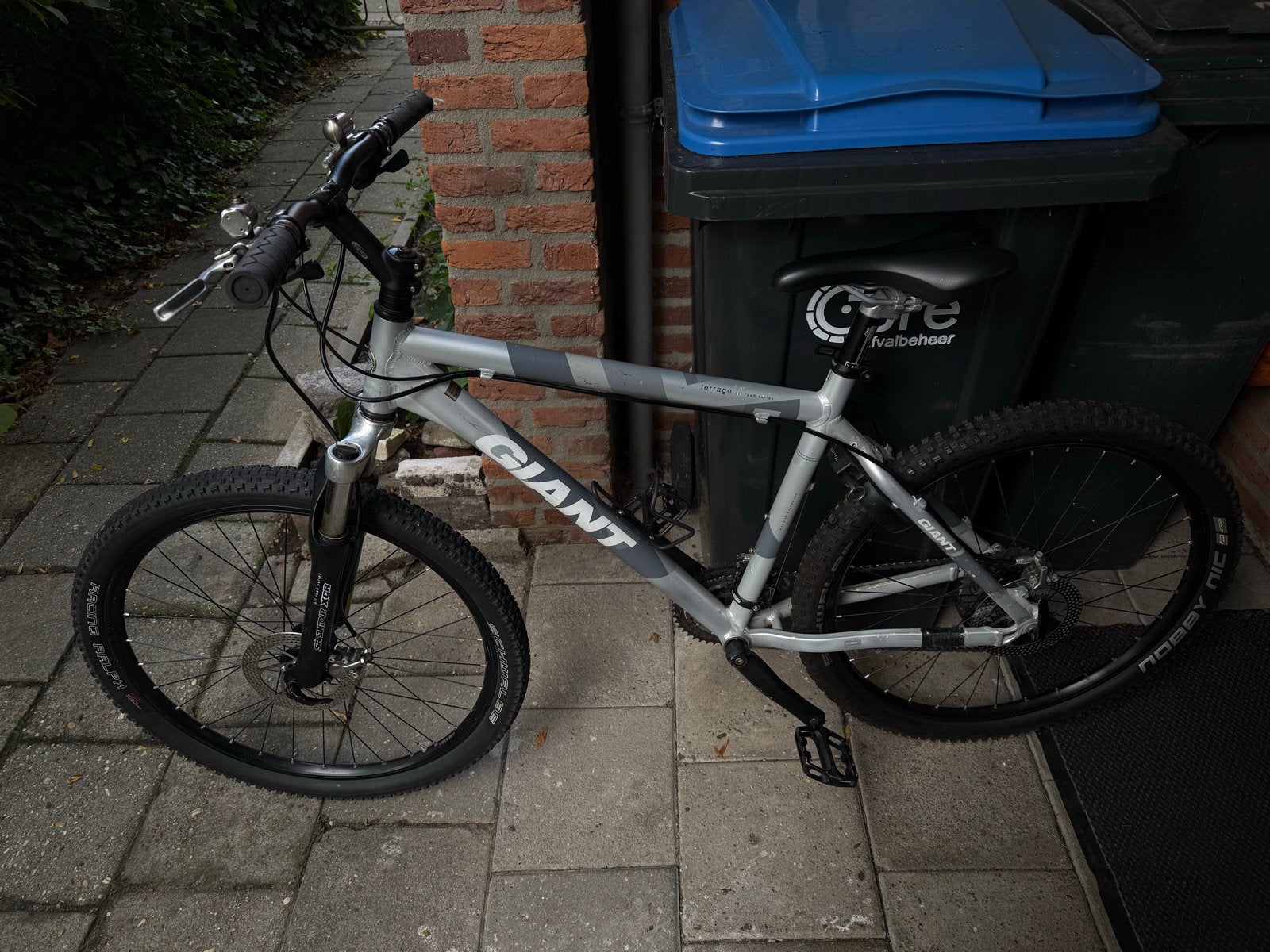 Giant Terrago Mountainbike metnieuwwheels- Zo goed als nieuw, Fietsen en Brommers, Hardtail, Heren, Zo goed als nieuw, Schijfrem