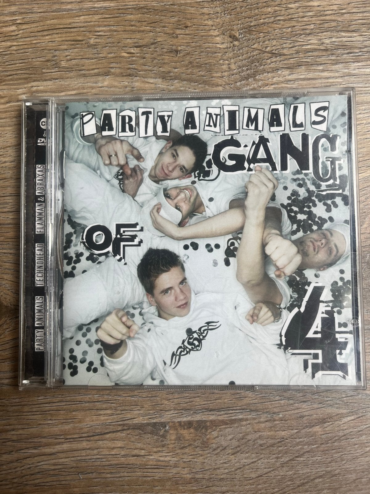 Party Animals - Gang of 4 Collectors Edition CD + DVD, Gebruikt, Hardcore, Ophalen of Verzenden, Inclusief doosje
