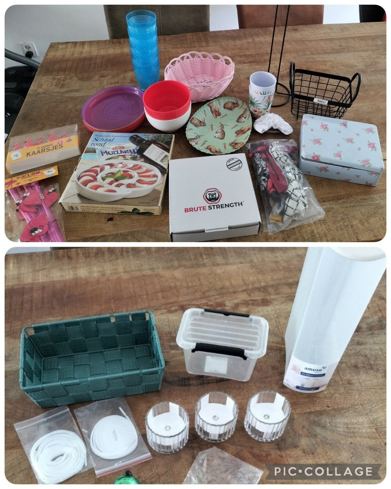 zolderopruiming diverse woonaccessoires, Ophalen