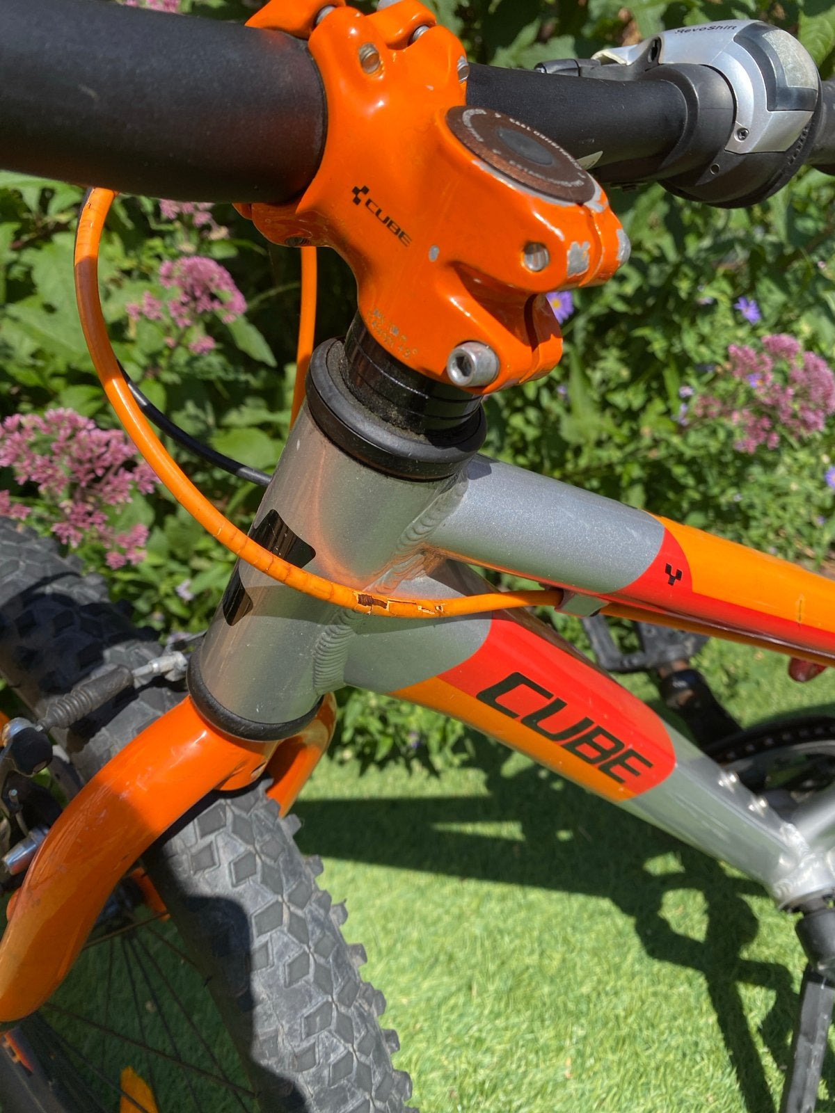 Cube Acid 200 kinderfiets 20 inch, Fietsen en Brommers, Fietsen | Kinderfietsjes, Ophalen, Gebruikt, Schijfrem, 20 inch of meer