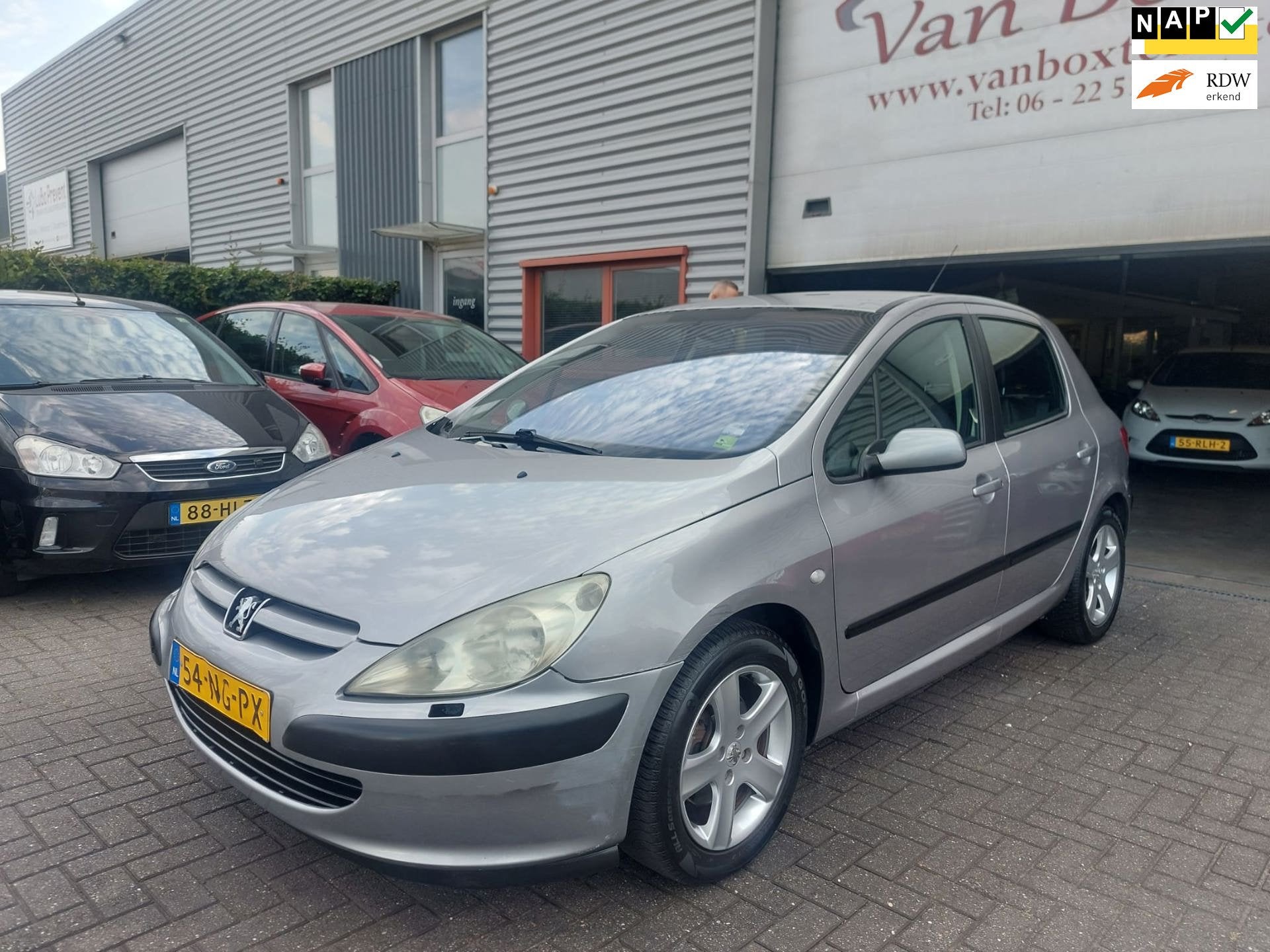Peugeot 307 2.0-16V Gentry 5 deurs + climate control, 136 pk, 4 cilinders, 1194 kg, Bedrijf