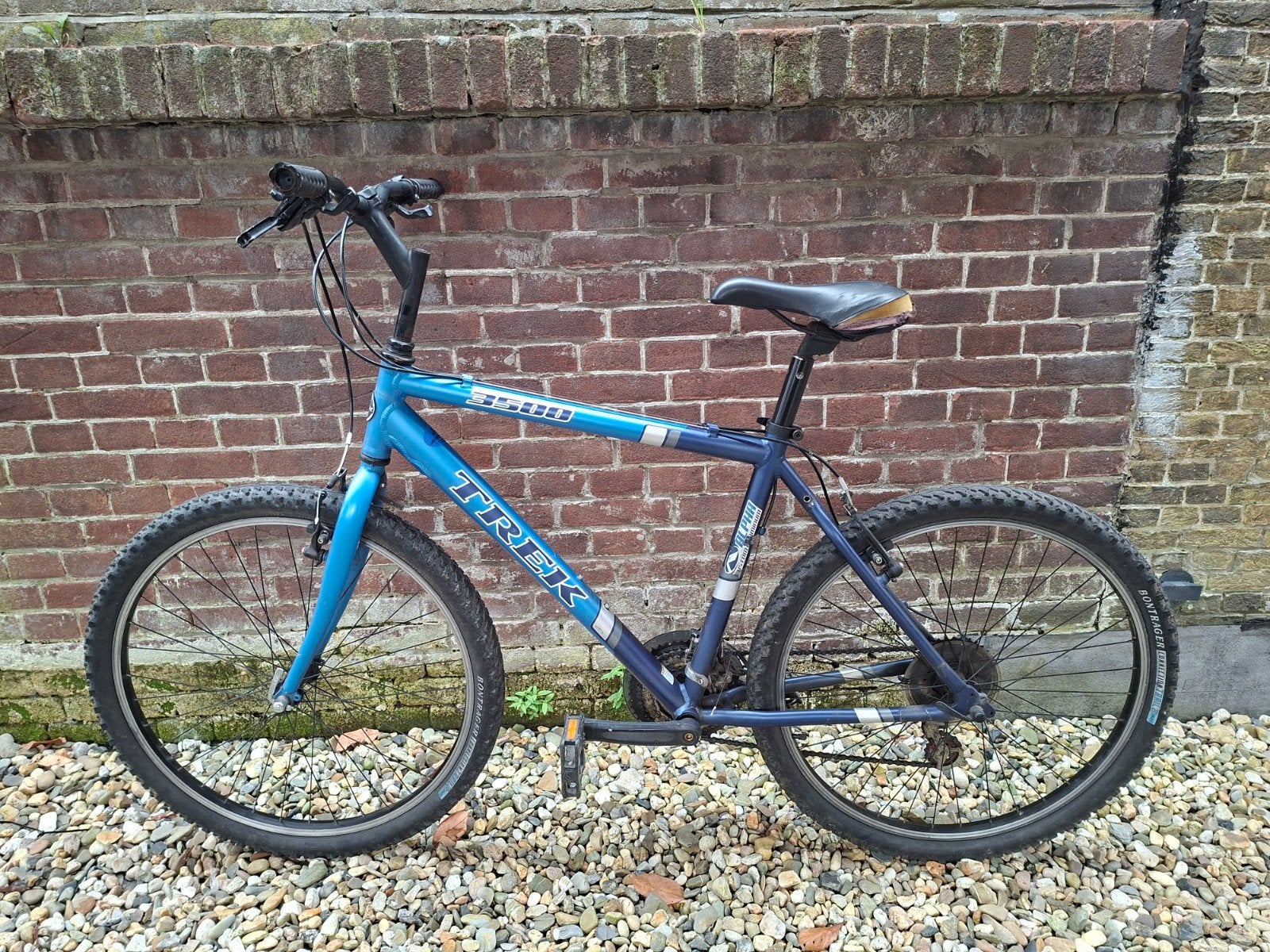 Trek 3500 mountainbike - Wel wat werk, Ophalen, Gebruikt, 49 tot 53 cm, Geen vering