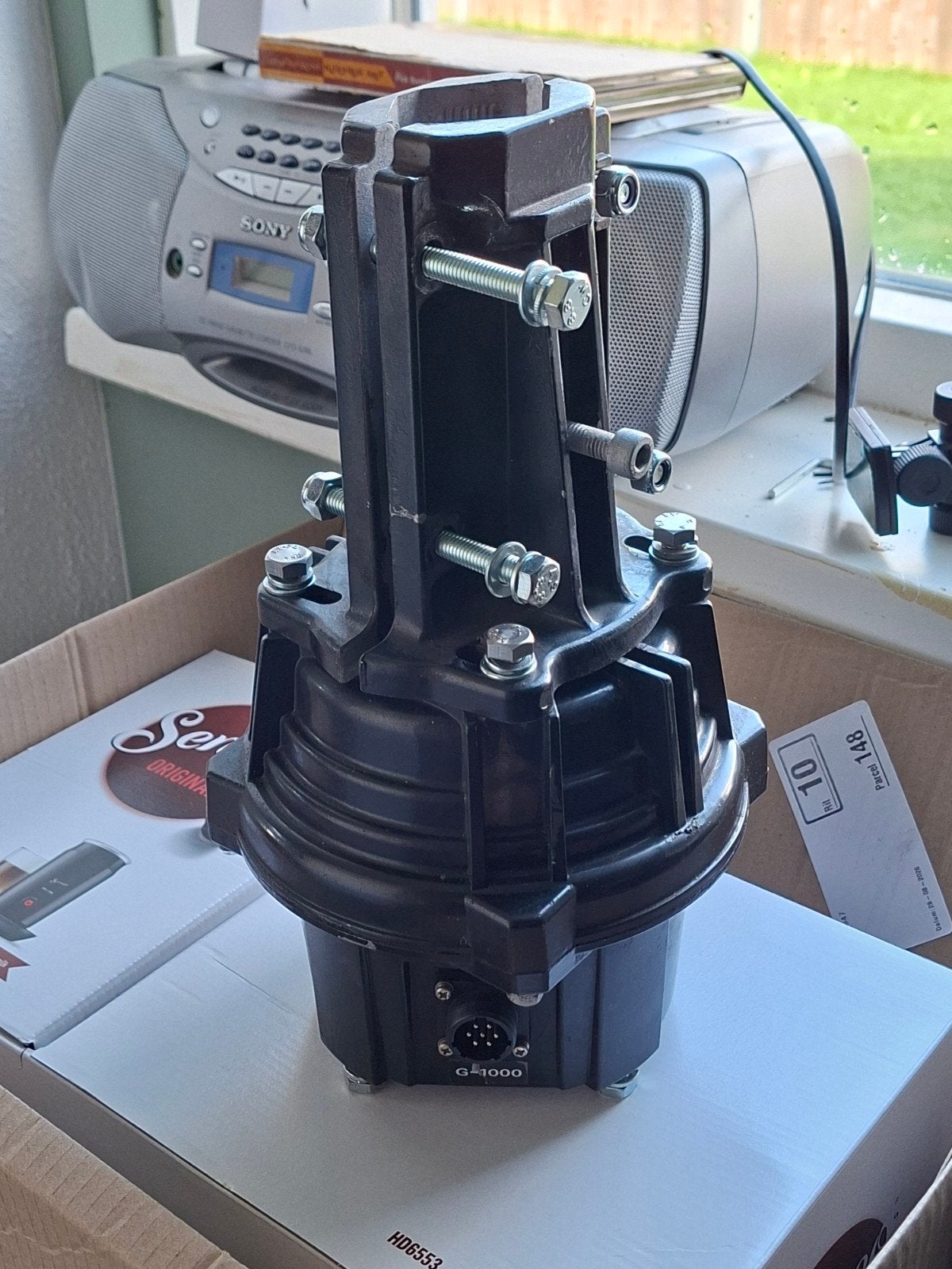 Yaesu G-1000 DXC rotor met 39m kabel en accessoires, Ophalen, Gebruikt, Toebehoren