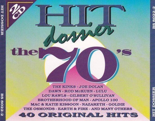 Various – Hitdossier The 70's 2XCD, Cd's en Dvd's, Verzenden, Zo goed als nieuw, Pop, Album