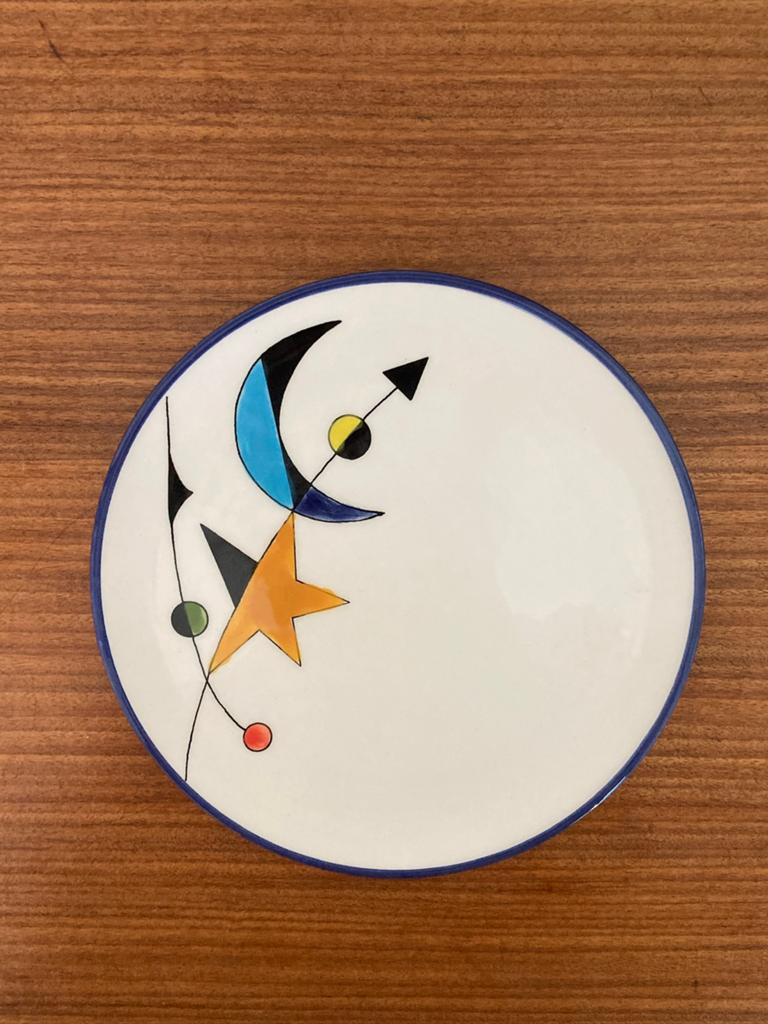 Ceramar Joan Miro spaans keramiek servies bord kunst, Antiek en Kunst, Ophalen of Verzenden