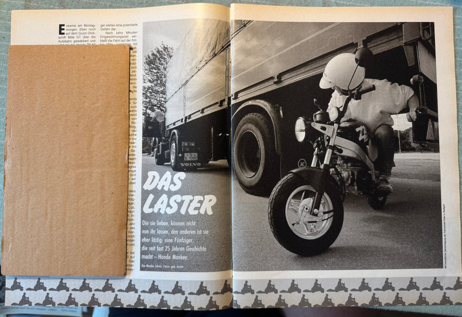 Verslag Honda Monkey geschiedenis, Ophalen of Verzenden, Zo goed als nieuw, Motoren