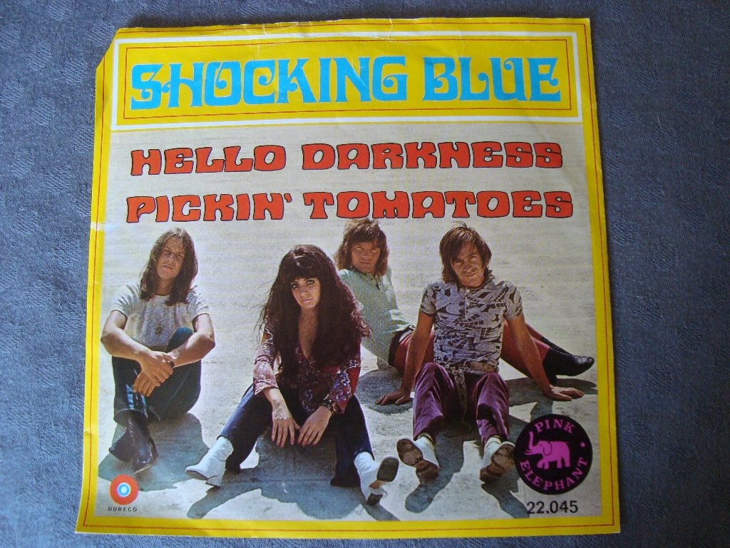 Shoking blue., Hello darrkness, Ophalen of Verzenden, Zo goed als nieuw, Pop, Single
