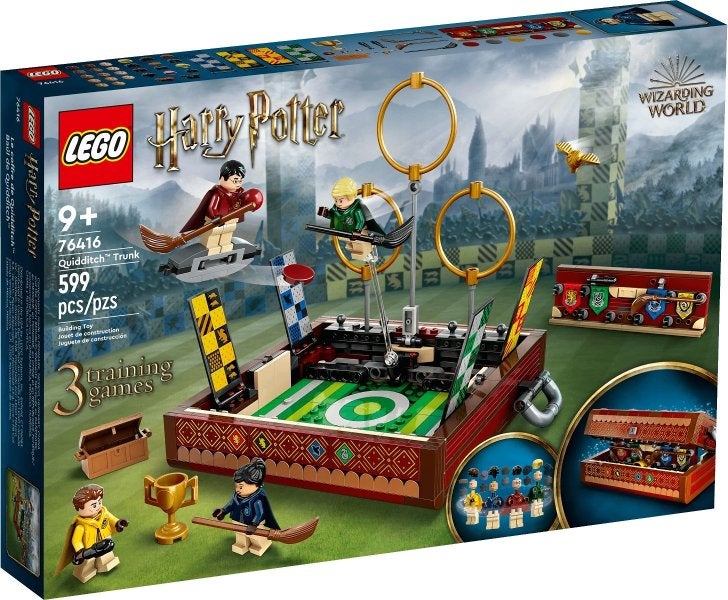 Lego Harry Potter set 76416 Quidditch Trunk, Lego, Ophalen of Verzenden, Complete set, Compleet