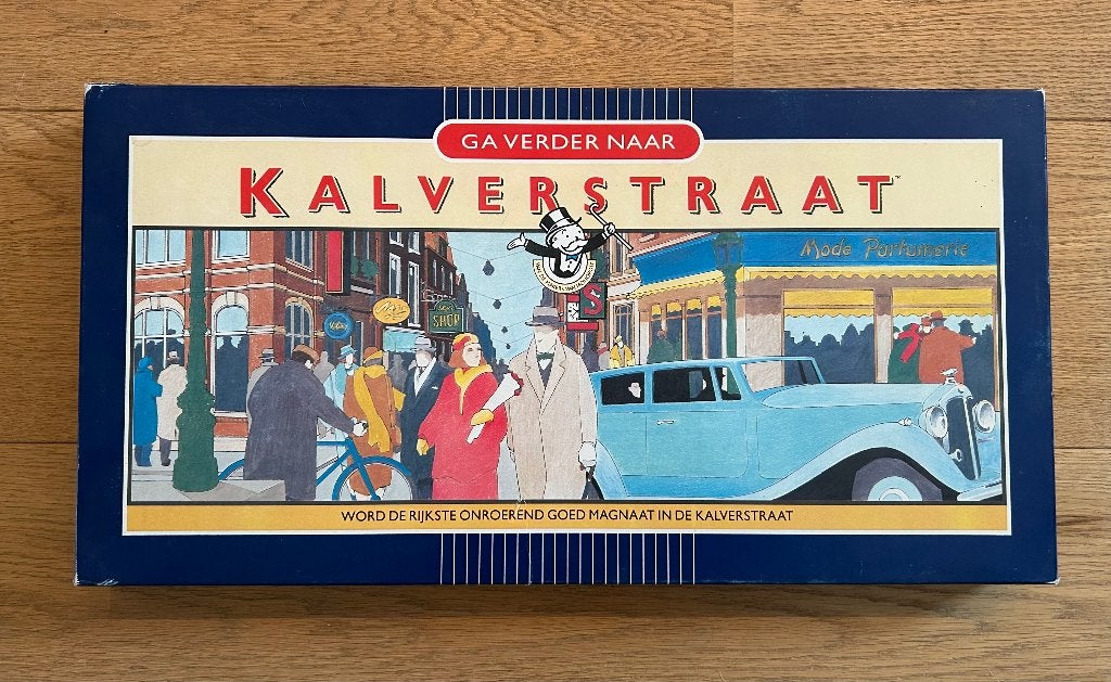 Ga Verder Naar Kalverstraat - Bordspel, Vijf spelers of meer, Ophalen of Verzenden, Zo goed als nieuw, Parker Brothers