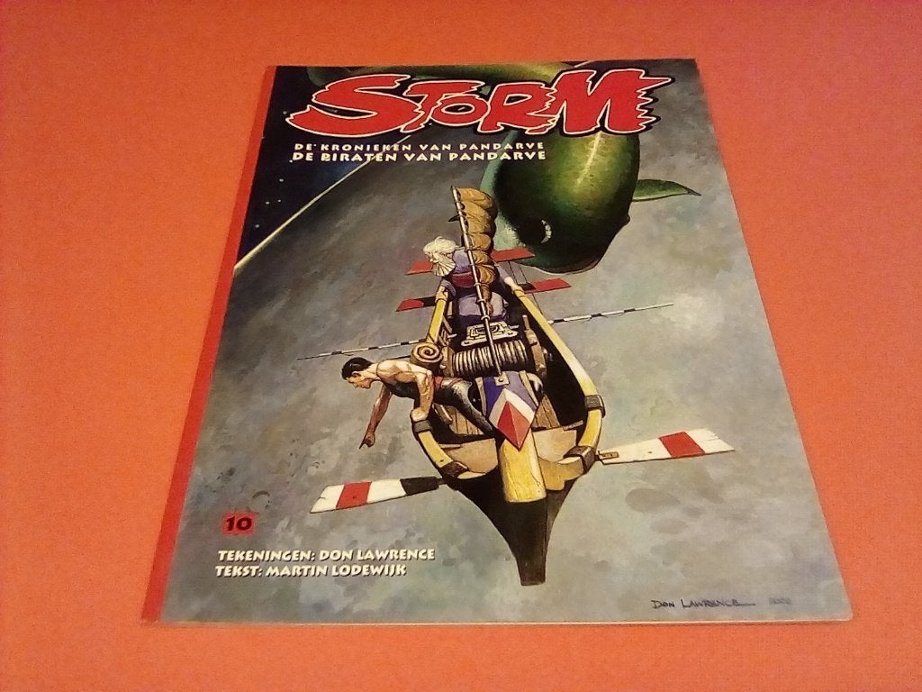 Storm: De Kronieken van Pandarve - De Piraten van Pandarve, Eén stripboek, Don Lawrence, Martin Lodewijk, Ophalen of Verzenden