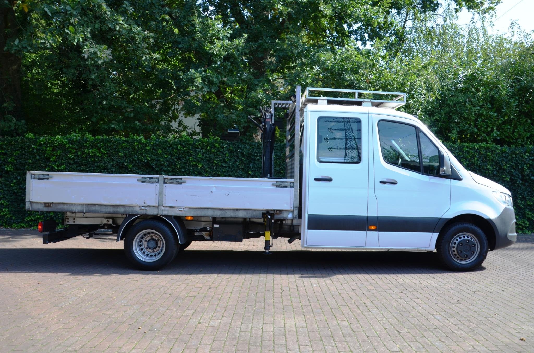 Mercedes-Benz Sprinter 514 2.2 CDI L3 DC EURO VI-D Laadkraan, Automaat, Gebruikt, Euro 6, 2000 kg